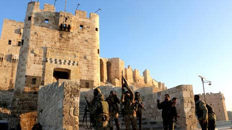 What are terrorists in Syria trying to achieve?