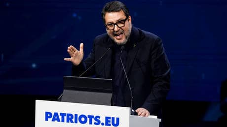 Italian deputy PM blames EU for Le Pen prison sentence