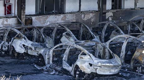 Musk condemns ‘terrorist’ attack on Tesla dealership in Italy