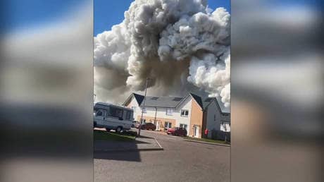 Scottish police share findings after battery recycling plant explodes (VIDEO)