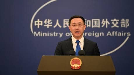 China rebuts Ukrainian weapons claim