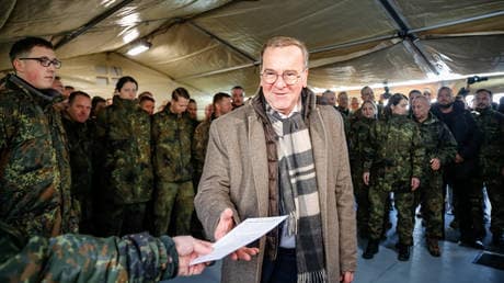 German defense minister teases possible conscription in 2026