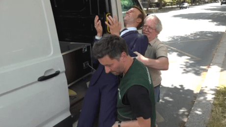 ‘Macron’ stolen in Paris (VIDEOS)